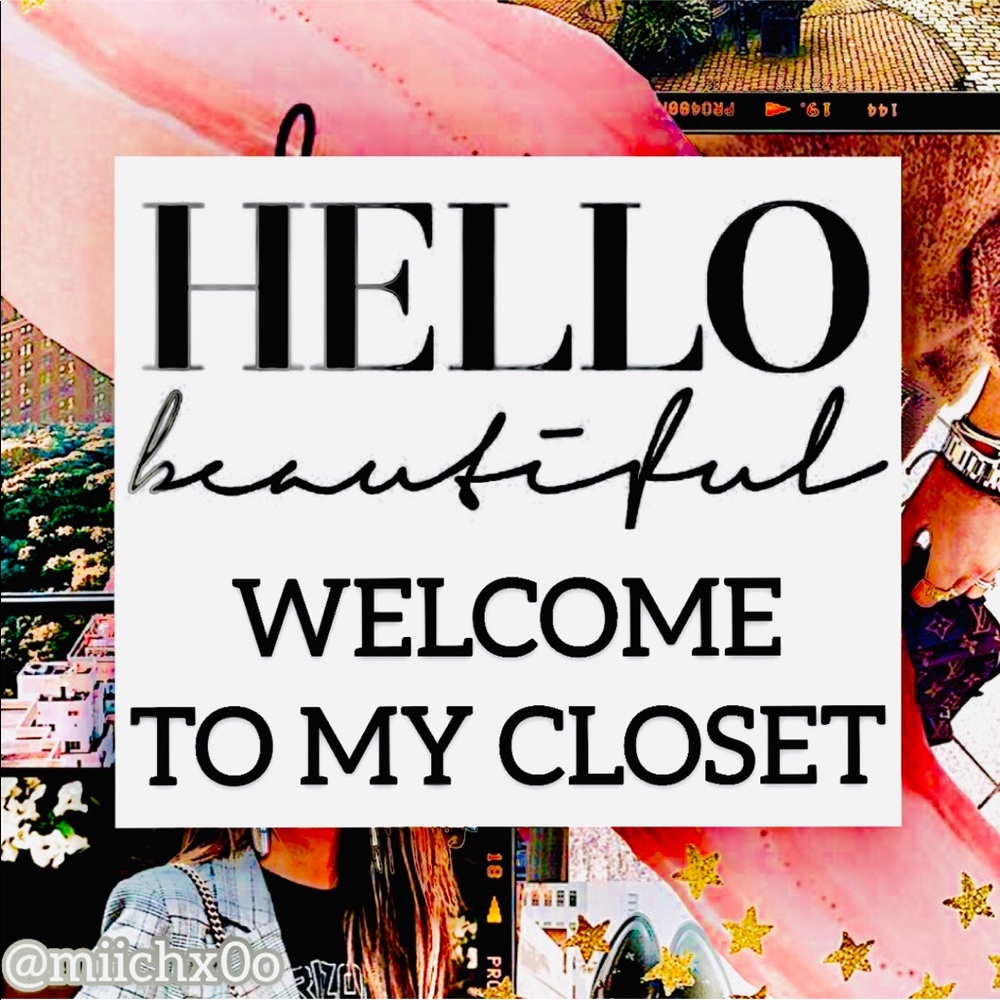 Welcome to my closet 💕